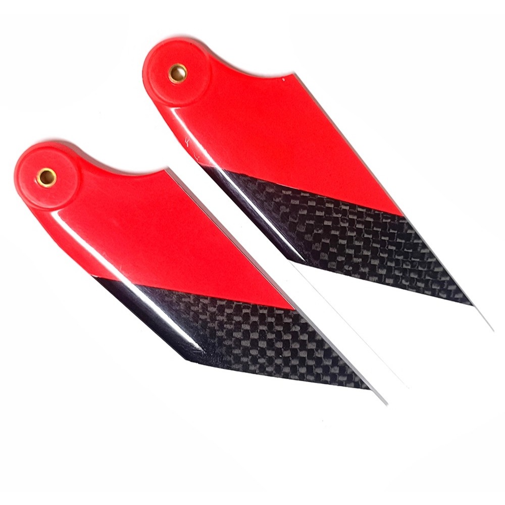 Tarot Carbon Fiber Tail Blade ความยาว 65 มม.เหมาะสำหรับ T-REX, Tarot 450 ซีรีส์ (TL2330-03)