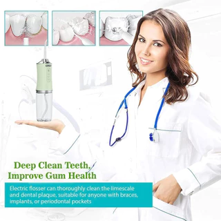 Oral-B ไหมขัดฟัน water flosser 240 มล 3โหมดให้เลือก ไหมขัดฟัน แถม 4 หัวฉีด กันน้ำระดับ IPX7 120PSI รับประกัน 3 ปี