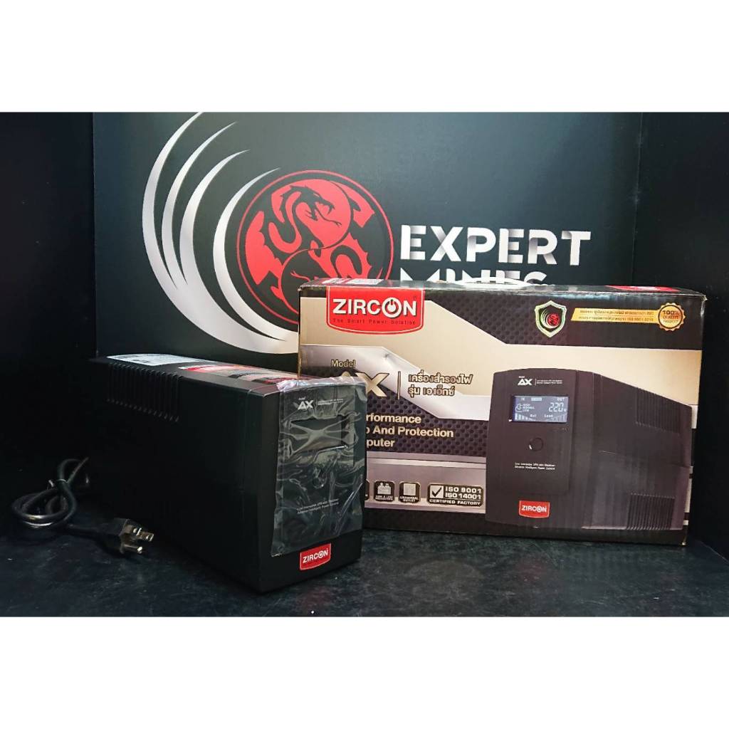 ZIRCON AX-1000VA 550W UPS BLACK