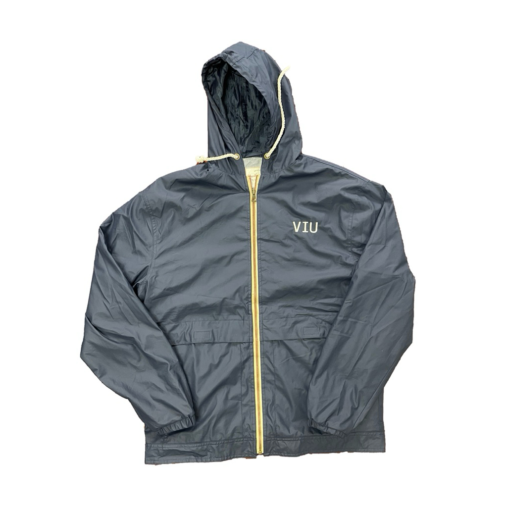 เสื้อวินเทจแจ๊คเก็ตปัก VIU สวยสวย โทนสีกรม