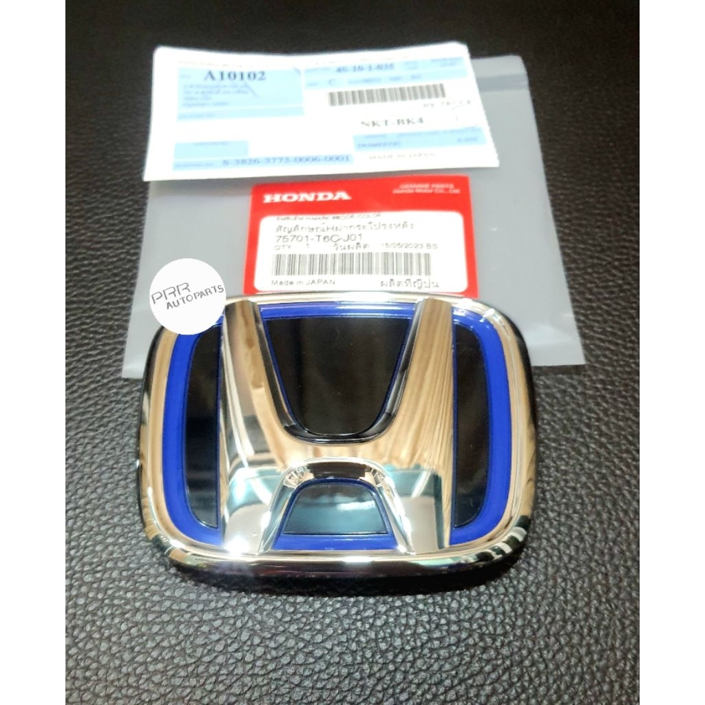 ของแท้ โลโก้ H หน้ากระจัง สีชุบ CHROME HONDA CIVIC CITY E-HEV RS  2022-2025