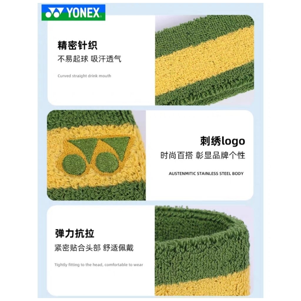️(พร้อมส่ง) ผ้าคาดศรีษะ YONEX HEADBAND (AC013085CR) สินค้ารับประกันของแท้  % ราคา ถูกที่สุด ดีลบีเคเค แกลเลอรีภาพที่ 3