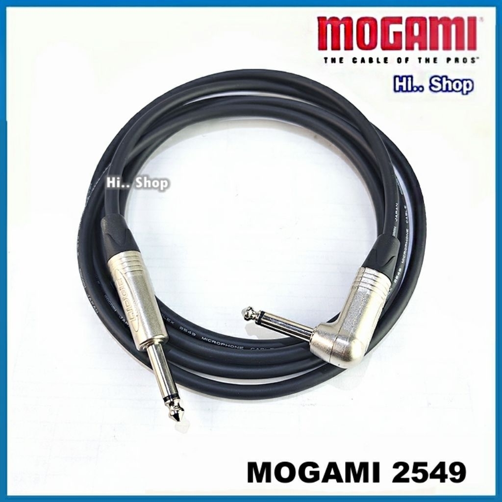 สาย TS(งอ)-TS(ตรง) ใช้สายMOGAMI 2549 /หัว Lidge -Rean [6.35mm]