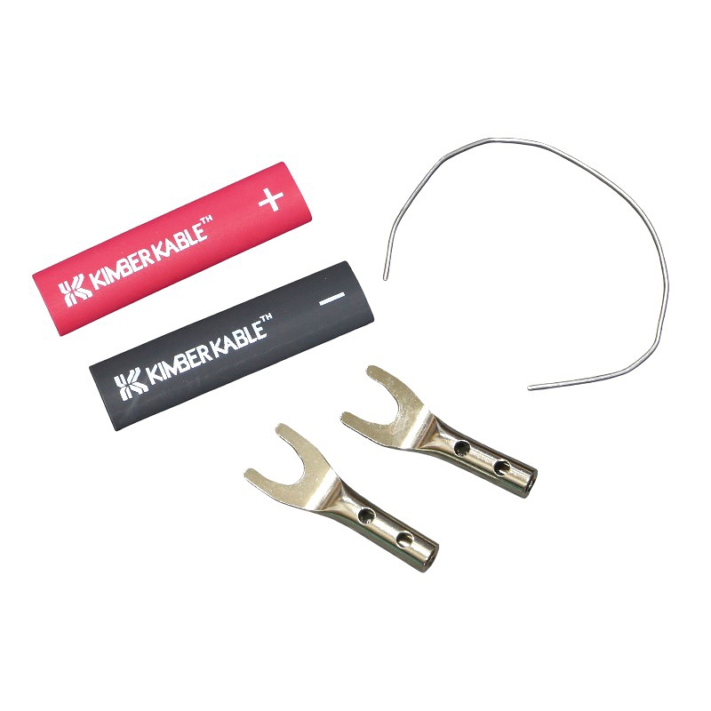 KIMBER KABLE PM68 Nickel plating SPADE Connector / Banana to Spade adapter audio grade แท้ศูนย์ไทย