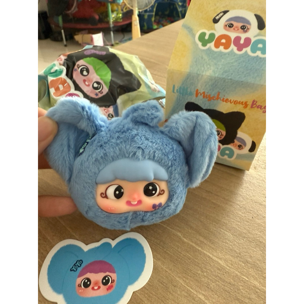 Yaya Liila mini Baby three mini น่ารักน่าสะสม ห้อยกระเป๋าได้ 🐹