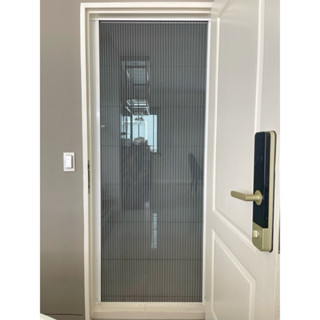 มุ้งจีบเก็บราง มุ้งจีบซ่อนราง มุ้งจีบรางตะขาบ ถอดล้างได้