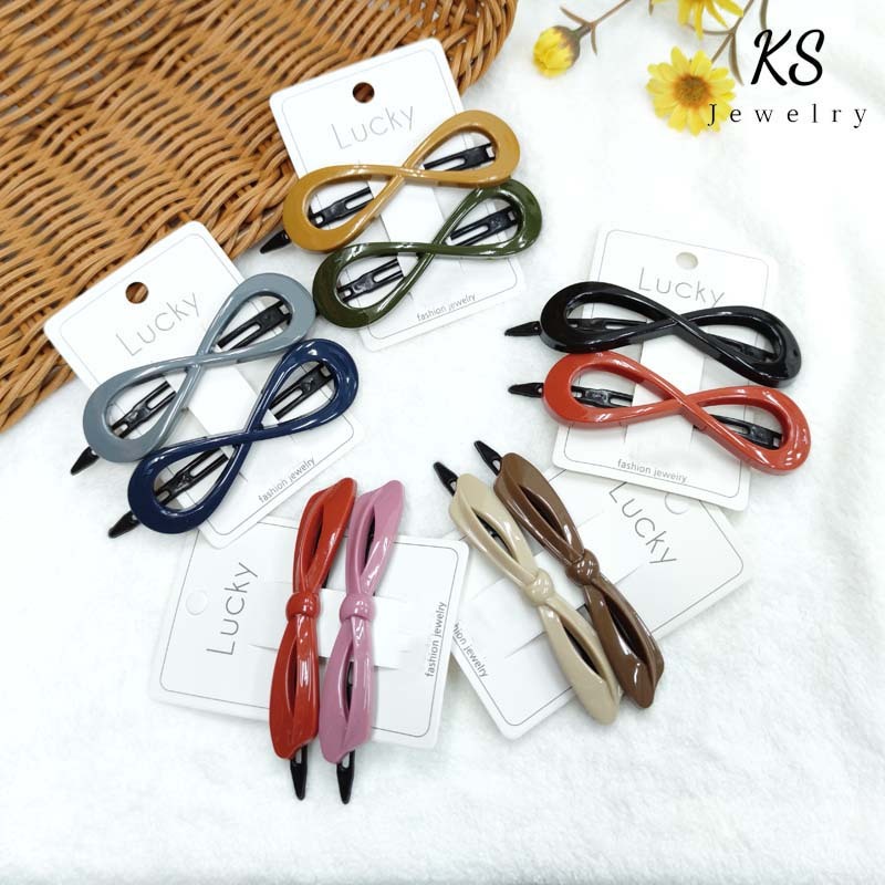 กิ๊บติดผมแฟชั่น,ที่ติดผมสไตส์เกาหลี,กิ๊บติดผมพลาสติก,เครื่องประดับผม,XH00003