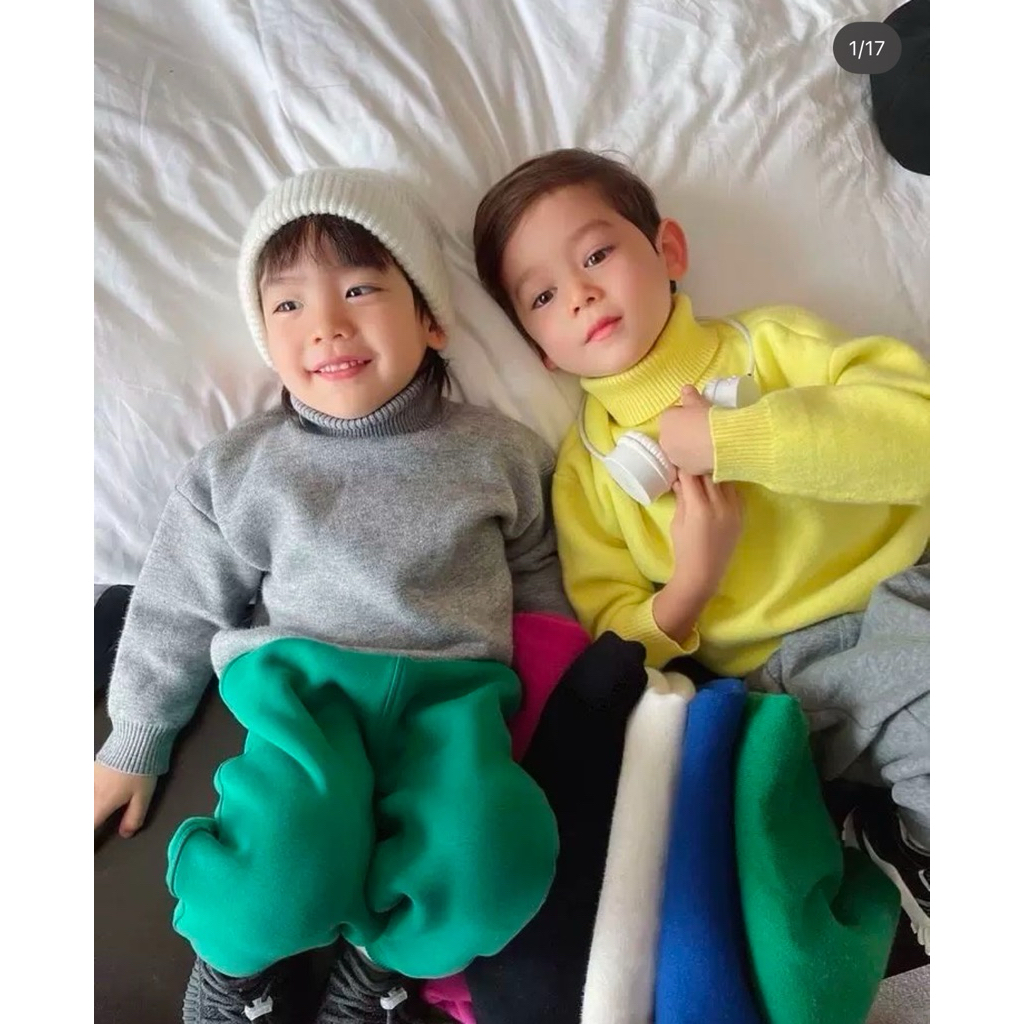 เสื้อกันหนาวเด็กแขนยาว สไตล์ญี่ปุ่น ใส่อากาศหนาวติดลบ ด้านในบุขน