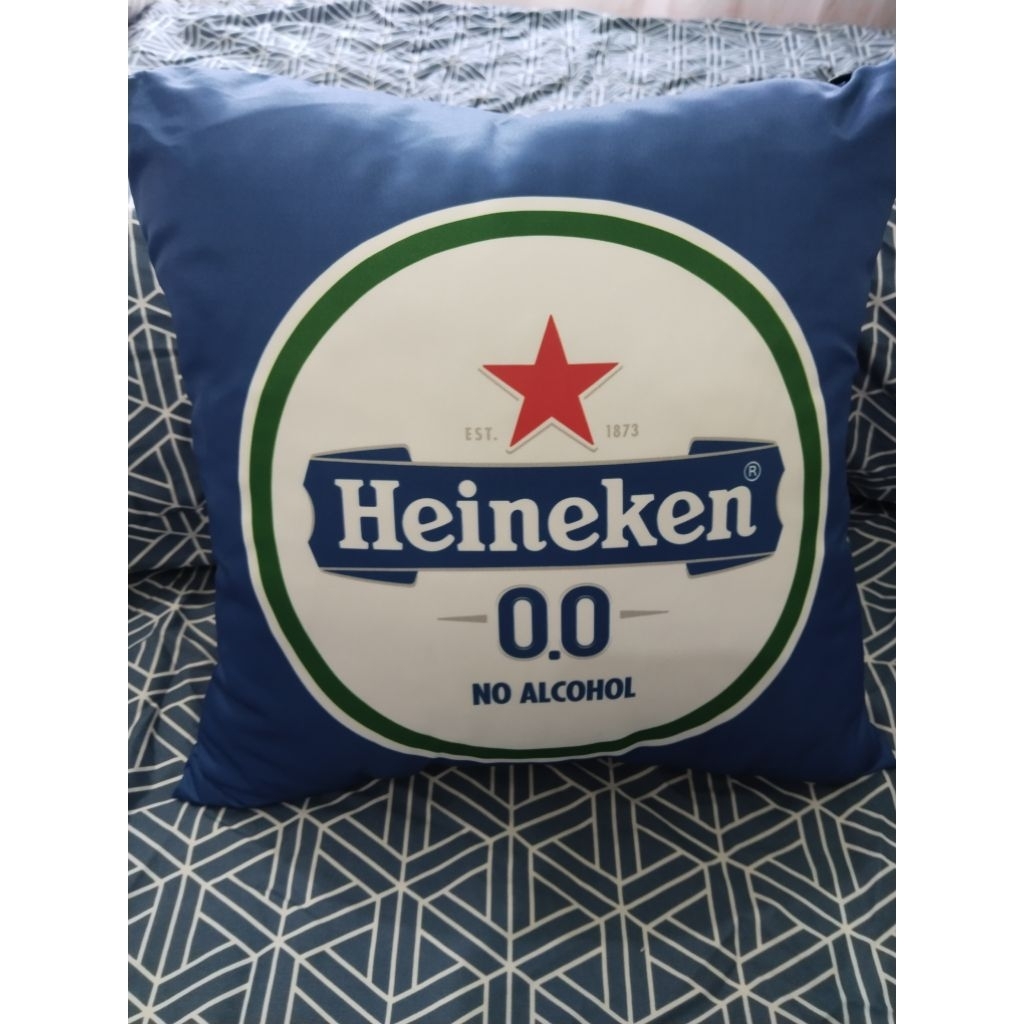 หมอนอิง เบียร์ Heineken 0.0 ของแท้ งานใหม่ หนานุ่มสวยมาก