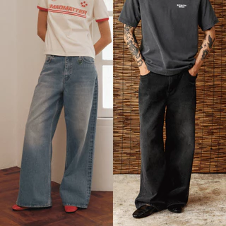 Madmatter - Baggy Jeans กางเกงยีนส์ ทรงขากว้าง