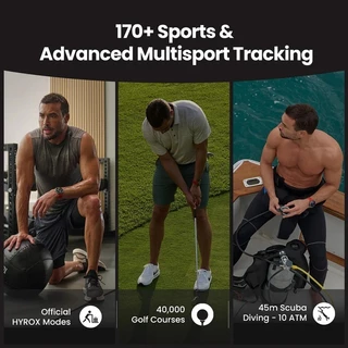 Amazfit Balance 2 นาฬิกา สมาร์ทวอทซ์ จอAMOLED 47mm HYROX กันน้ำ แบต 21 วัน ประกันศูนย์ไทย 1 ปี