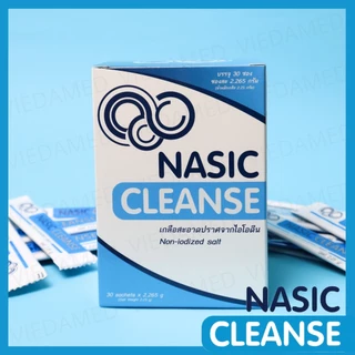 Nasic Cleanse Salt ผงเกลือ ล้างจมูก ยกโหล 12 กล่อง บรรจุ 360 ซอง