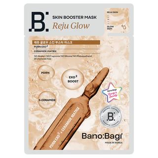 BANOBAGI - Skin Booster Mask Glow & Smooth Skin Care (25 g) บาโนบากิ บาโนบากิ สกิน บูสเตอร์ มาสก์ รีจู โกลว์ ( 25 กรัม)