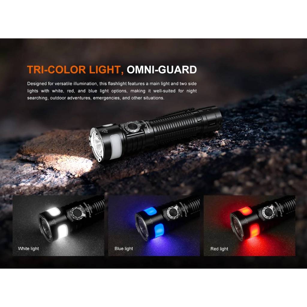 ไฟฉาย  Fenix LD35R THREE LIGHT SOURCES MULTIPURPOSE FLASHLIGHT สินค้าตัวแทนในไทยประกัน สามปี