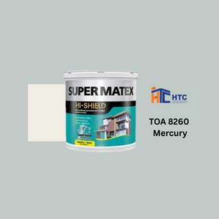 TOA 8260 Mercury ทุกรุ่น สีทาบ้าน ขนาด 3 - 9 ลิตร สีทาภายใน สีทาภายนอก สีไร้กลิ่น สียอดนิยม สีน้ำอะคริลิคแท้ สีน้ำ