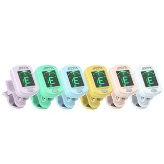 จูนเนอร์ เครื่องตั้งสายกีต้าร์/เบส/ไวโอลิน/อูคูเลเล่ AROMA AT-01A หลายสี ได้อย่างรวดเร็วและแม่นยำ