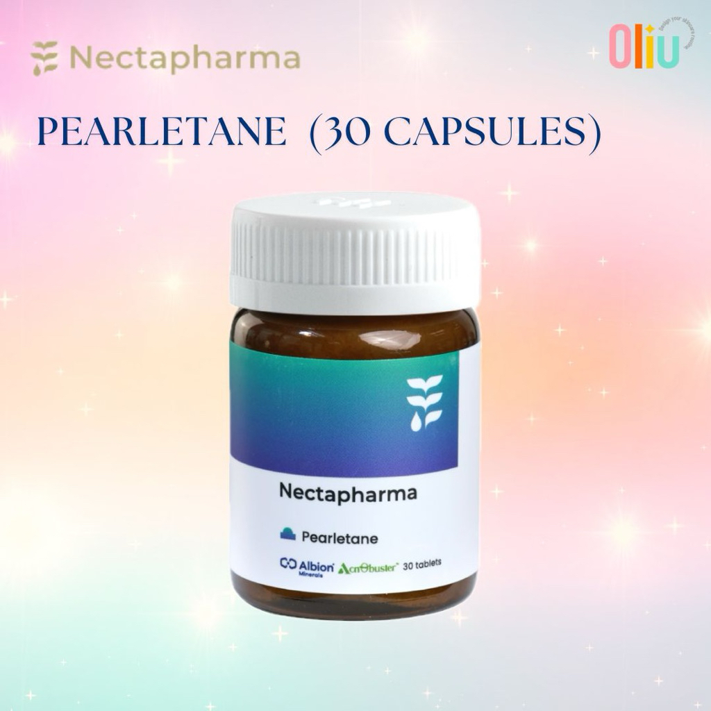 Nectapharma Pearletane วิตามิน  ดูแลสิว ผิวมัน 30 Capsules