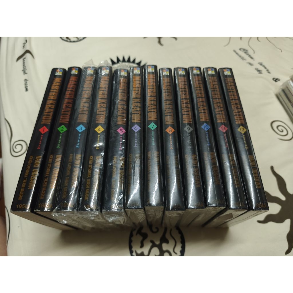 มือหนึ่งทุกเล่ม MASTER KEATON Master มาสเตอร์ คีตัน เล่ม 1-12 Bigbook Naoki Urasawa คนวาด 20th centu