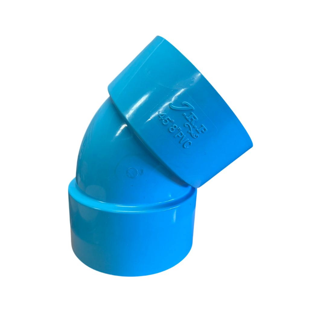 ข้องอพีวีซี 45 องศา บาง 8 นิ้ว / ข้องอพีวีซี 90 องศา บาง 8 นิ้ว - รูปที่ 2