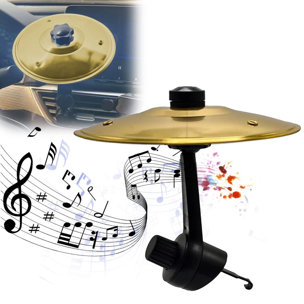 [COD]⚡พร้อมส่ง⚡รถ Hand-Shooting Cymbals รถ Air Vent Dashboard Crash Cymbal รถระบายอากาศพอร์ต