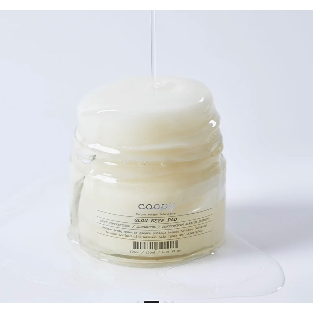 coopy glow keep pad แค่เช็ดก็เงา👍🏻พี่พสเกาหลีเลิฟตัวนี้