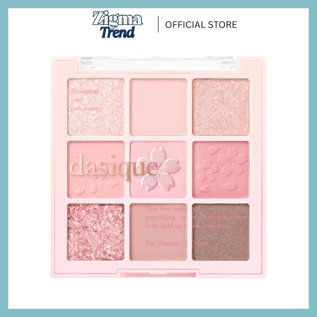 อายเชโดว์พาเลท Dasique Romantic Blossom Eyeshadow Palette