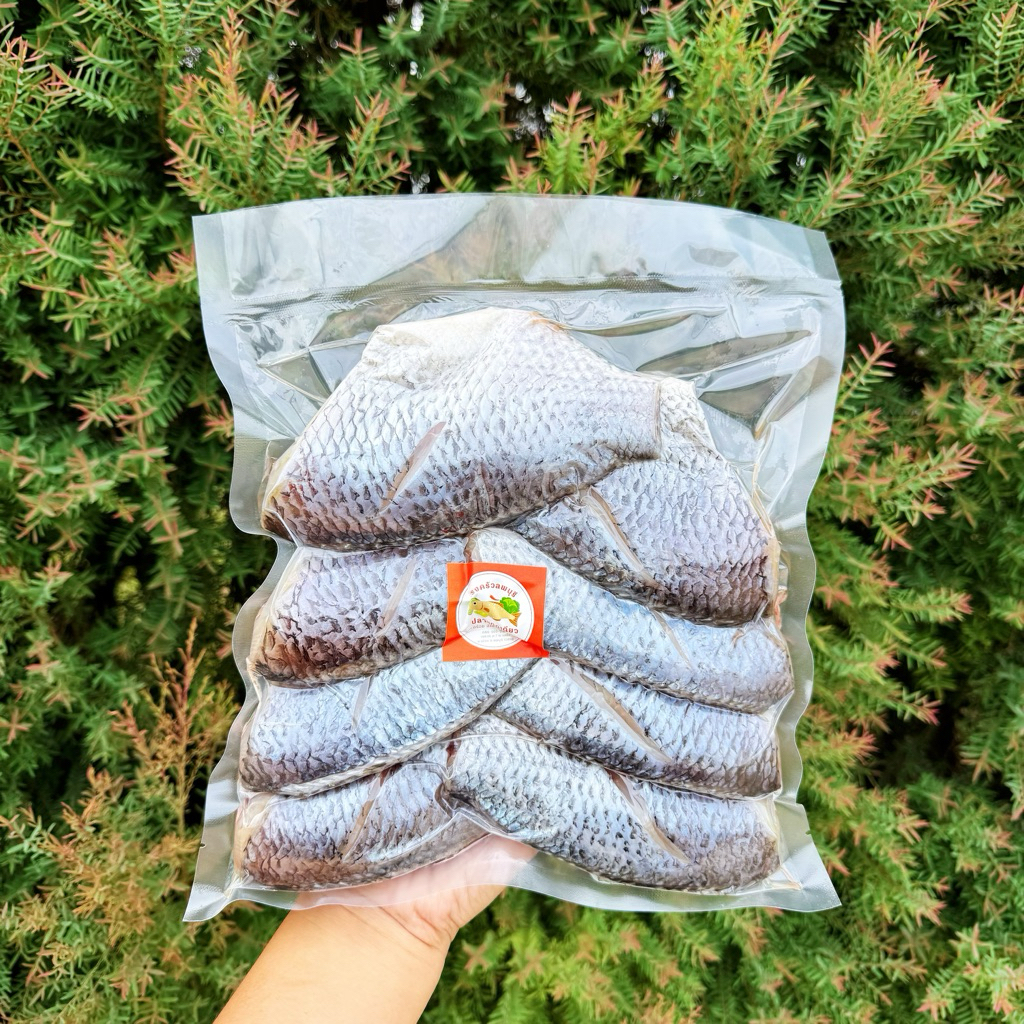 ปลานิลแดดเดียว 6-8 ตัว/กิโลกรัม อร่อย เนื้อแน่น สะอาด สด ใหม่