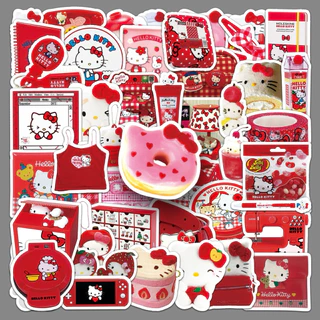 💥จัดส่งไว💥(236)สติกเกอร์ตกแต่งลายเฮลโหลคิตตี้ 50 ชิ้น