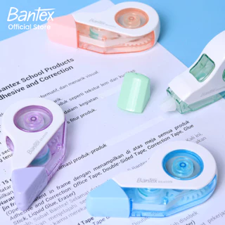 Bantex เทปลบคำผิด อุปกรณ์ลบคำผิด แบบพกพา ขนาดเล็ก กระทัดรัด อุปกรณ์การเรียนและสํานักงาน Correction Tape