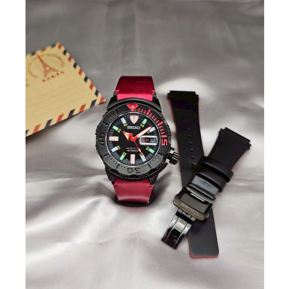 นาฬิกาข้อมือผู้ชาย SEIKO ( LIMITED EDITION ) รุ่น SRP319K1 Zamba Monster  ผลิตเพียง 2,112 เรือน*ไม่ม