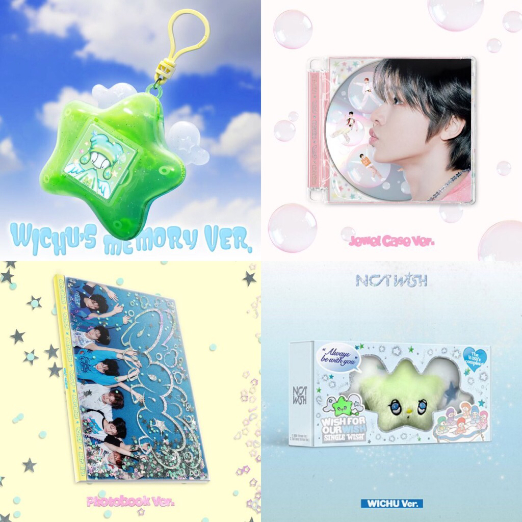 NCT WISH Album (Jewel Case,Photobook,Keyring,Wichu Ver.) พร้อมส่ง