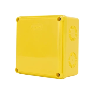 Leetech กล่องพักสาย บ๊อกพักสาย กันน้ำ ขนาด 4x4 นิ้ว รุ่น WB 404