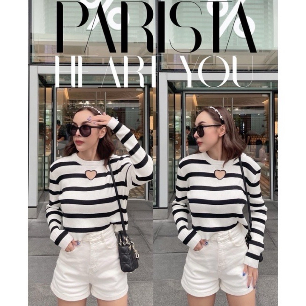PARISIA parista.me PS 38 Heart you Top🖤🤍