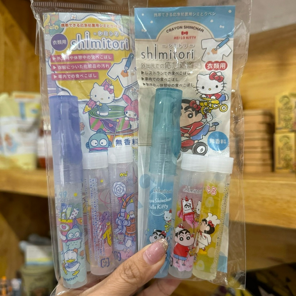 ‼️ของแท้จากญี่ปุ่น‼️ปากกาลบรอยเปื้อน Shimitori ตัวแท่งเจลพร้อมหัวปากกา 1 แท่ง + รีฟิล 2 แท่ง รูปที่ 2