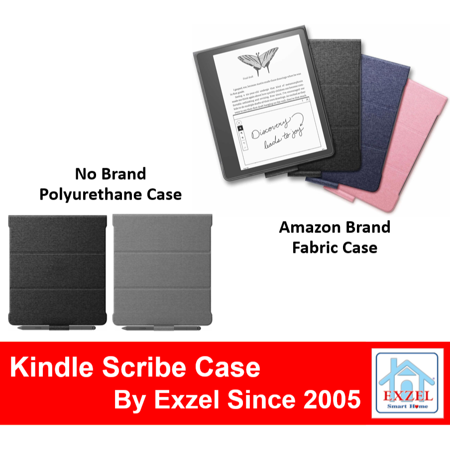 Kindle Scribe Case | Cover Case for Kindle Scribe 2024 | Genuine Amazon Brand or No Brand - Black Gr