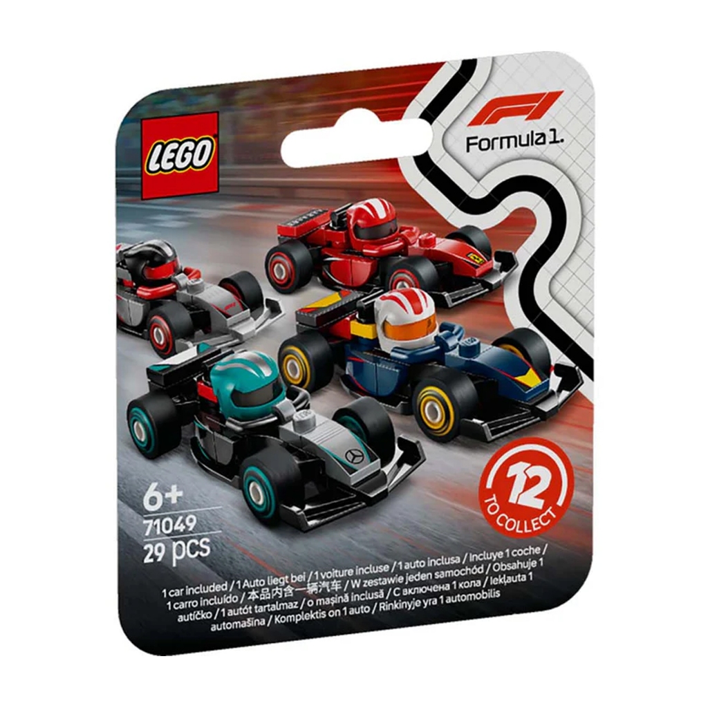 71049 : LEGO Minifigures F1 Collectible Race Cars (สินค้าถูกแพ็คอยู่ในกล่อง ไม่โดนเปิด)