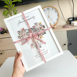 เตรียมพัสดุ 2-3วัน ** กรอบรูปของขวัญ กรอบพร้อมรูปขนาด A4