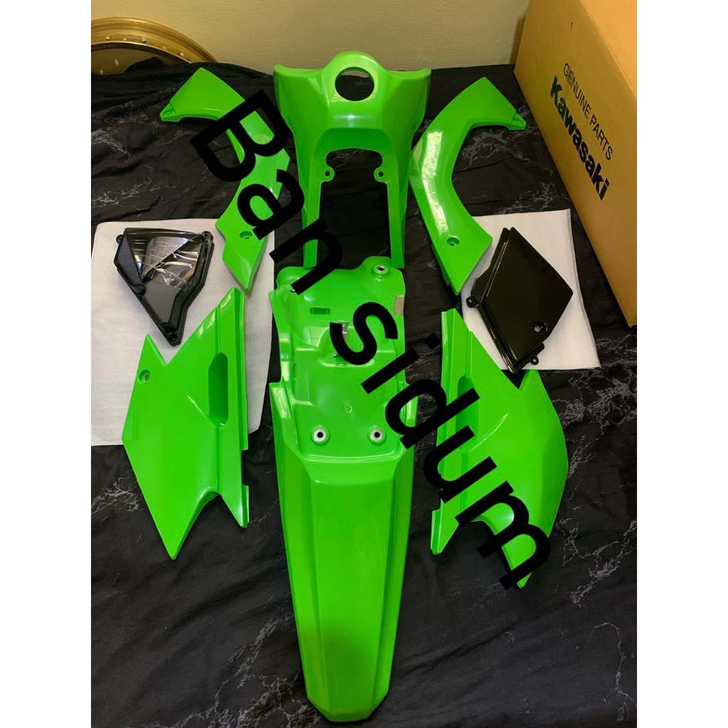 ชุดสีklx140Rfแท้แบบยกชุดตามรูปใส่ได้ทุกโฉมแยกได้ Kawasaki