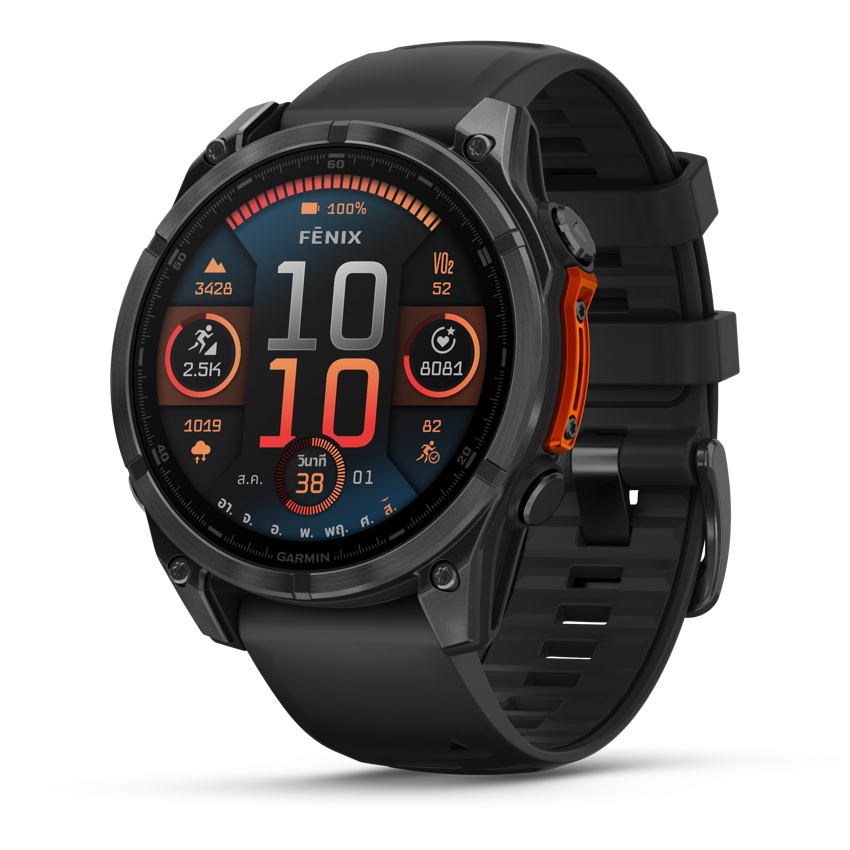 GARMIN นาฬิกาสมาร์ทวอทช์ Fenix 8 (AMOLED)