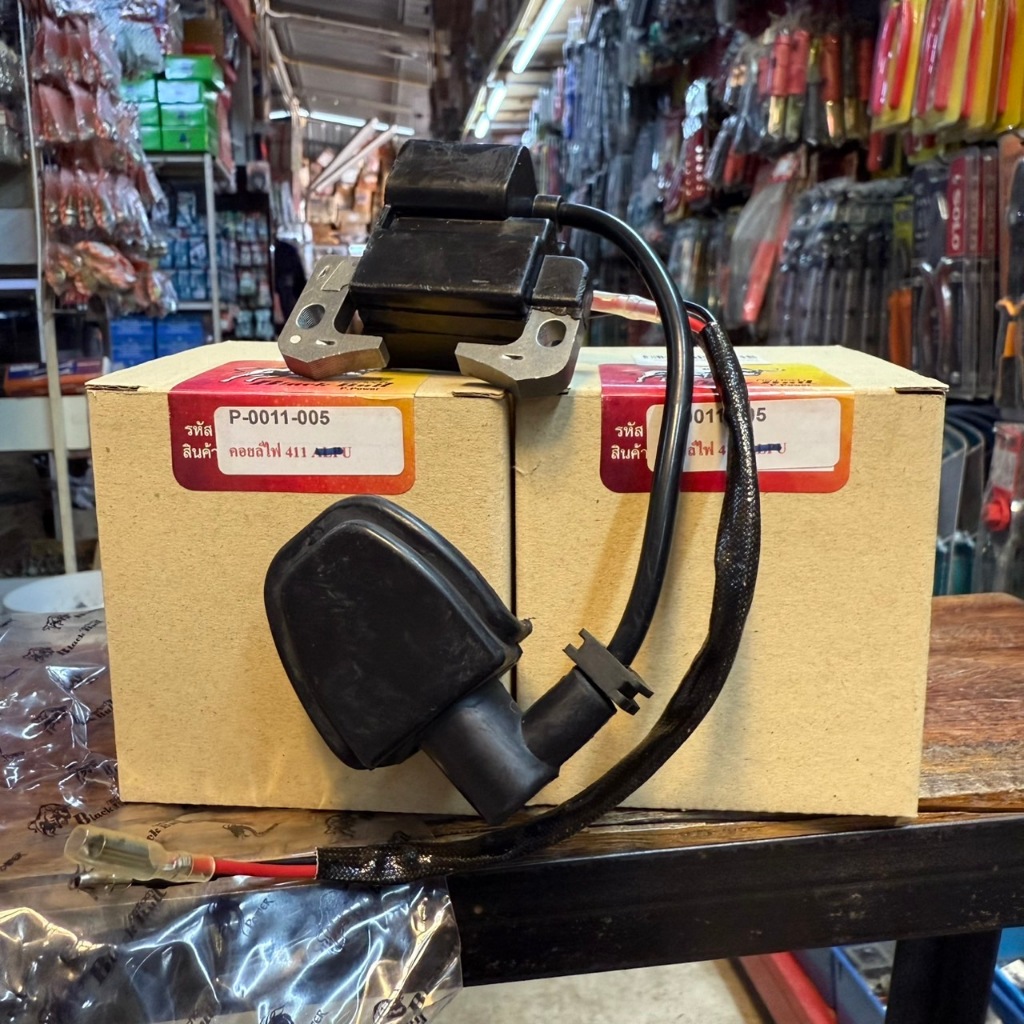 BLACKBULL กระทิงดำแท้ คอยล์ไฟ เครื่องตัดหญ้า 411 NB411 RBC411แท้100% เครื่องตัดหญ้า2จังหวะ