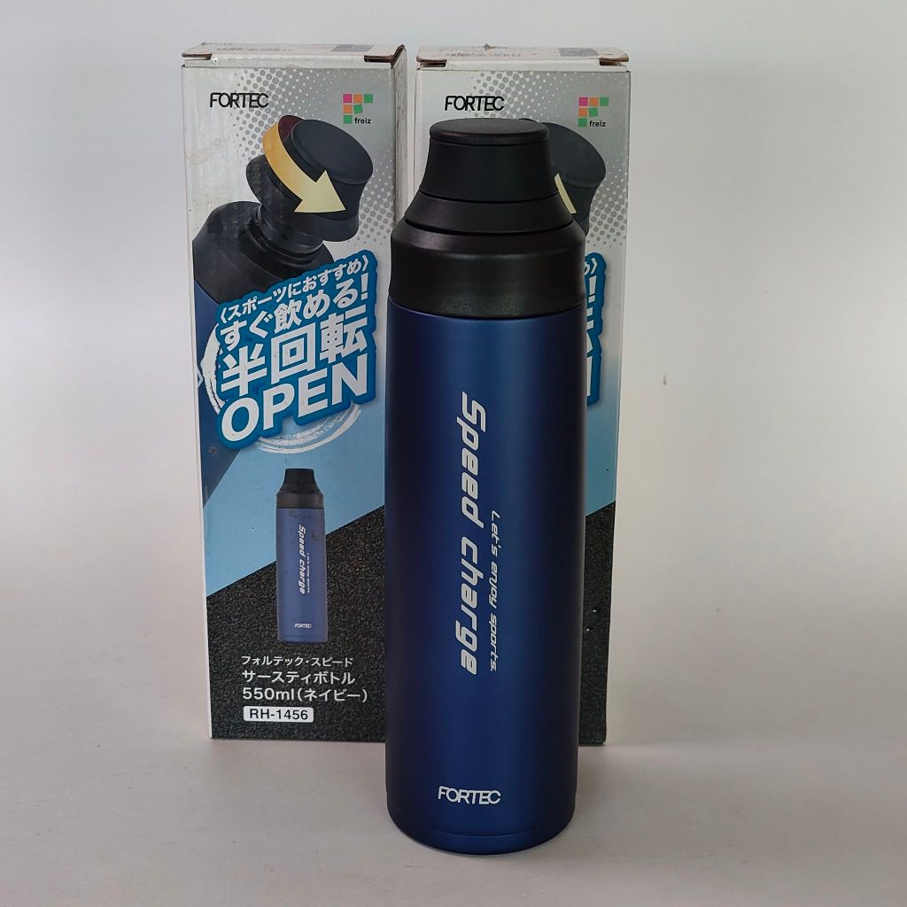 Fortex กระบอกน้ำสแตนเลสสไตล์สปอร์ต เก็บอุณหภูมิเครื่องดื่มได้ยาวนาน