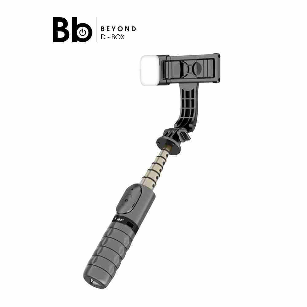 FOX Mini Selfie Stick Q10S ไม้เซลฟี่ 360° พร้อมรีโมทไร้สาย by BB Beyond D-Box