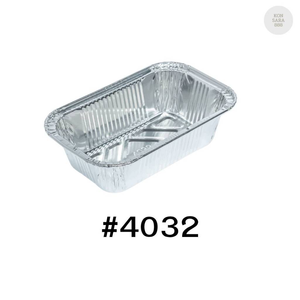 ถ้วยฟอยล์ ถาดฟอยล์ S&S Product 4032 พร้อมฝา (แพ็ค10ใบ) 910215