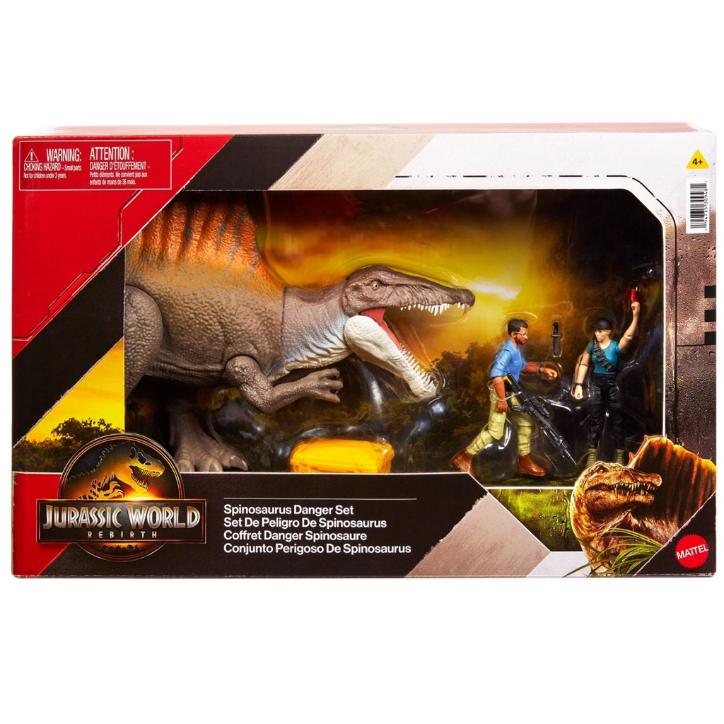Jurassic World Rebirth Spinosaurus Danger Set