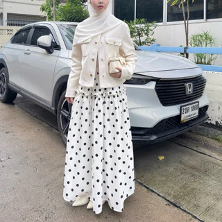 Polka dot skirt (กระโปรงลายจุด )