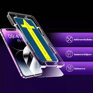 ฟิล์มกระจก เต็มจอ สำหรับ iPhone กันมองกันเสือก PVT รุ่น 16 16PRO 11 15 14 Pro Max 13 Pro Max 12 ProMax 7 8 Plus XR XS