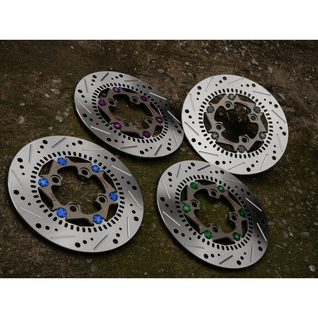 จาน Giorno  Abs 220มิล แบรนด์Gh-racing