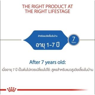 Royal Canin Indoor อาหารแมวโต (อายุ 1-7 ปี) เลี้ยงในบ้าน แบบแบ่งขาย 1 กิโลกรัม