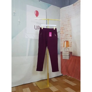 909-กางเกงผ้าเกาหลีป้ายซินซิงเนื้อผ้าหนานุ่มใส่สบาย