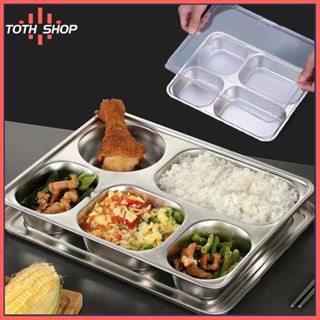 มีฝาปิด ถาดหลุม ถาดหลุมสแตนเลส ถาดหลุมใส่อาหาร กล่องข้าว ถาด…